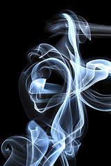 Image showing Smoke background for art design or pattern