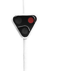 Image showing Red signal light