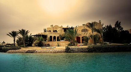 Image showing villa. El Gouna. Egypt.