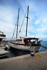 Image showing Luxury yachts at El Gouna