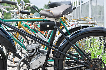 Image showing old bicycle