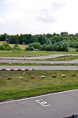Image showing go kart racing