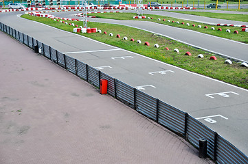 Image showing start grid