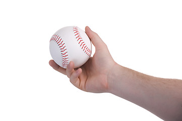 Image showing Pitching Baseball