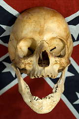 Image showing Confederate skull