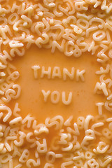 Image showing thank you