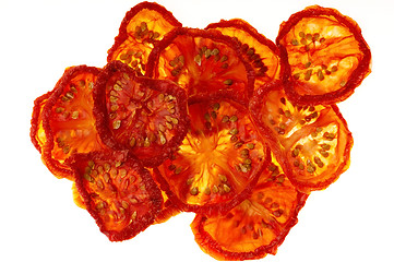 Image showing Italian sun dried tomatoes