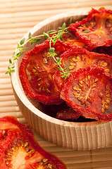 Image showing Italian sun dried tomatoes