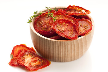 Image showing Italian sun dried tomatoes