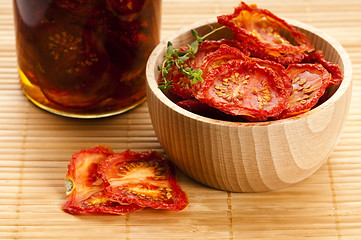 Image showing Italian sun dried tomatoes