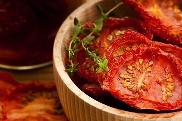 Image showing Italian sun dried tomatoes