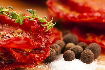 Image showing Italian sun dried tomatoes