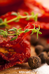 Image showing Italian sun dried tomatoes