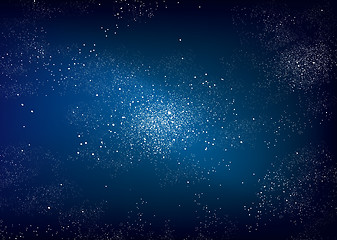 Image showing Milkyway stella background