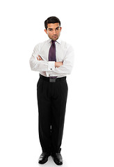 Image showing Expert Businessman or Salesman