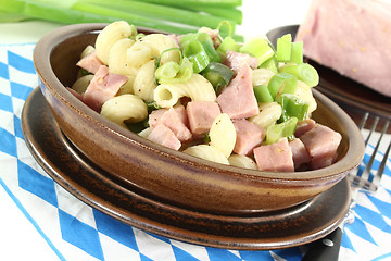 Image showing Munich ham pasta