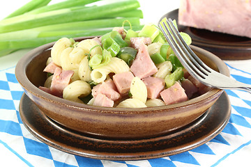 Image showing Munich ham pasta