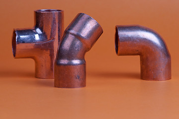 Image showing Pipe fittings