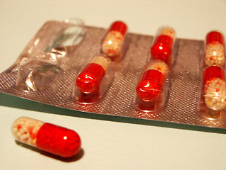 Image showing capsules with a medicine