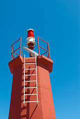 Image showing Solar powered lighthouse