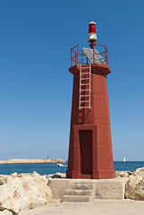 Image showing Solar powered lighthouse