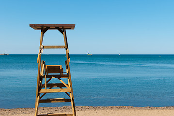 Image showing Lifeguard seat