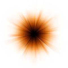 Image showing Abstract burst on white, easy edit. EPS 8