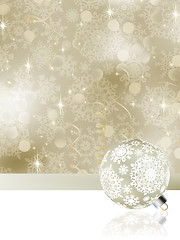 Image showing Elegant Christmas Background. EPS 8