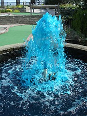 Image showing Blue Fountain