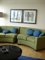 Image showing Sofa in the Living Room