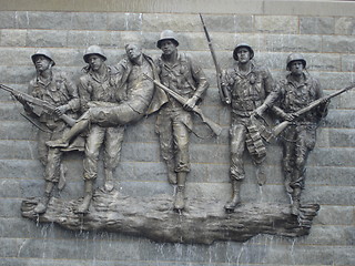 Image showing Korean War Memorial in Atlantic City, New Jersey