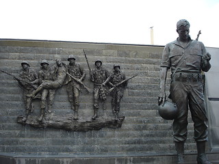 Image showing Korean War Memorial in Atlantic City, New Jersey