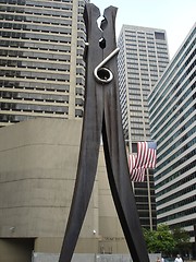 Image showing Clothes Peg Sculpture