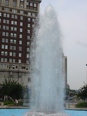 Image showing Tall Fountain