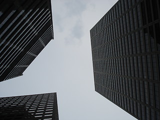 Image showing Three Skyscrapers