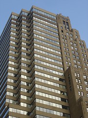 Image showing Tall Brown Building
