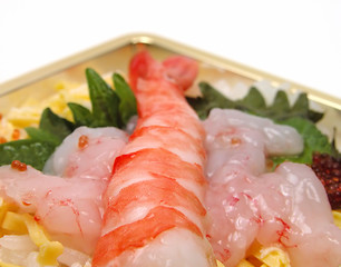 Image showing Shrimp snack detail