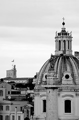 Image showing Rome in black and white