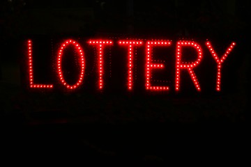 Image showing Neon Lottery