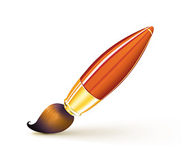 Image showing elegant paint brush