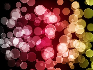 Image showing bokeh background