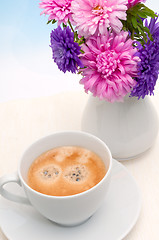 Image showing Espresso Coffe on Table