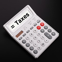 Image showing tax