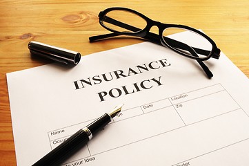 Image showing insurance policy