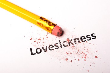 Image showing lovesickness