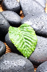 Image showing zen or spa stones