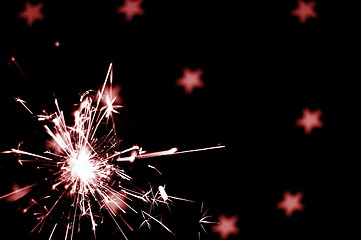 Image showing sparkler