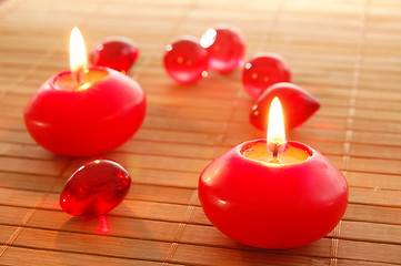Image showing holiday candle