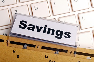 Image showing savings