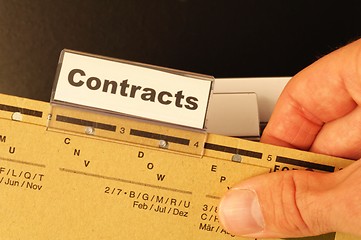 Image showing contract